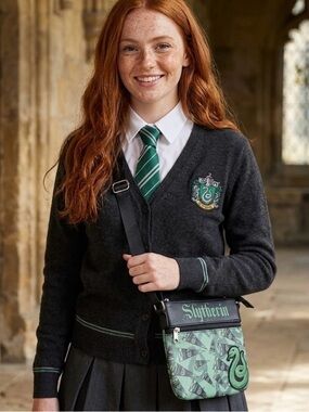 Harry Potter Slytherin Loungefly Crossbody Bag